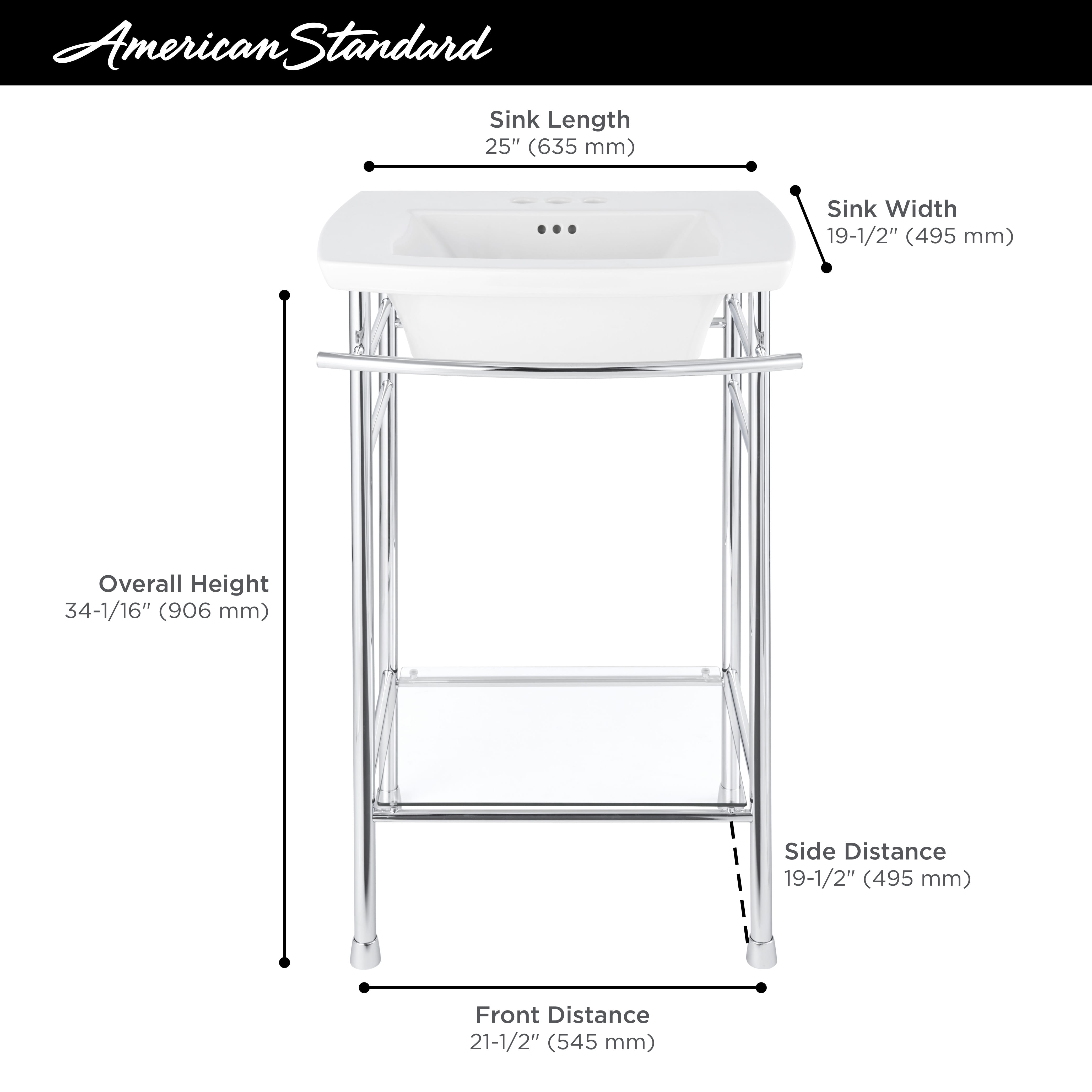 Edgemere Console Table BRUSHED NICKEL